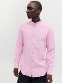 JJESUMMER LINEN BLEND BAND SHI RT L/S SN 12289184