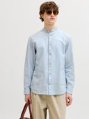 JJESUMMER LINEN BLEND BAND SHI RT L/S SN 12289184