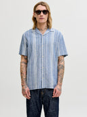 JPRBLUSUMMER LIN. BLEN DOBBY S S SHIRT SN 12291964