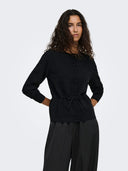 JDYAMORE L/S TIE CARDIGAN KNT 15379774