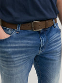 JACPAUL LEATHER BELT NOOS 12111286
