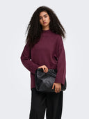 ONLMARY LS HIGH NECK SLIT KNT NOOS 15379251