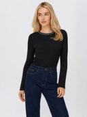 ONLNATASCHA LS BLING O-NECK CC KNT 15350822