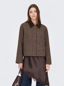 ONLKINE CHECKED CORD JACKET CC OTW 15373264