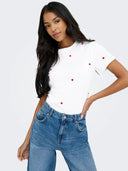 ONLKETTY S/S O-NECK TOP BOX JR S 15288473
