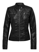 ONLBANDIT FAUX LEATHER BIKER O TW NOOS 15081400