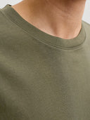 JJEORGANIC BASIC TEE SS O-NECK  NOOS 12156101