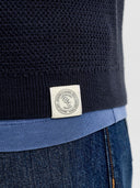 JORFREDERIKSBERG KNIT LS STRUC TURE POLO 12300037