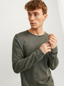 JJELEO KNIT CREW NECK NOOS 12174001