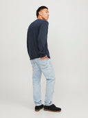 JJELEO KNIT CREW NECK NOOS 12174001
