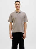 JPRBLATRENT JACQUARD POLO SN 12275090