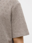 JPRBLATRENT JACQUARD POLO SN 12275090