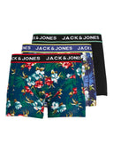 JACFLOWER TRUNKS 3 PACK.NOOS 12171253