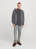 JJEBRADLEY SWEAT ZIP HOOD NOOS 12249342