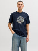 JJHONOLULU SHAPE TEE SS CREW N ECK LN 12288088