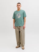 JJHONOLULU SHAPE TEE SS CREW N ECK LN 12288088