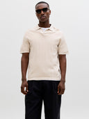JJEBRADLEY KNIT SPLIT NECK SS SN 12288418