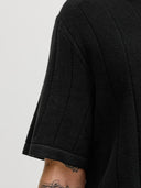 JJEBRADLEY KNIT SPLIT NECK SS SN 12288418