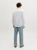 JJESUMMER LINEN BLEND SHIRT L/ S SN 12289174