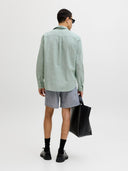 JJESUMMER LINEN BLEND SHIRT L/ S SN 12289174