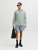 JJESUMMER LINEN BLEND SHIRT L/ S SN 12289174