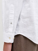JJESUMMER LINEN BLEND BAND SHI RT L/S SN 12289184