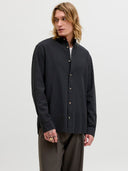 JJESUMMER LINEN BLEND BAND SHI RT L/S SN 12289184