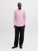 JJESUMMER LINEN BLEND BAND SHI RT L/S SN 12289184