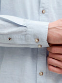 JJESUMMER LINEN BLEND BAND SHI RT L/S SN 12289184