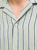 JORCOBA STRIPE RESORT SHIRT SS  SN 12271060