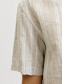 JPRBLUSUMMER LIN. BLEN DOBBY S S SHIRT SN 12291964