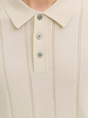 JPRBLAWILLIAM STRUCTURE KNIT P OLO SS SN 12291042