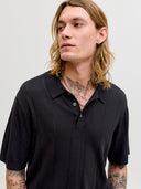 JPRBLAWILLIAM STRUCTURE KNIT P OLO SS SN 12291042