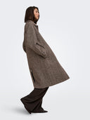 JDYVINGA HERRINGBONE LONG COAT  OTW YFM 15376696
