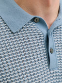 JPRBLUKINGSLEY KNIT POLO SS LN 12291058