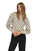 JDYSIGRID LIFE L/S ONECK PUFFD OT PUL KNT 15304813