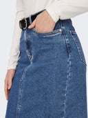 ONLSIRI FRONT SLIT SKIRT DNM G UA NOOS 15324365
