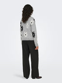 ONLFREESIA LS FLOWER O-NECK KN T NOOS 15341925