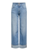 ONLMERCER HW WIDE FOLD UP DNM REA330NOOS 15361585