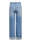 ONLMERCER HW WIDE FOLD UP DNM REA330NOOS 15361585
