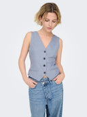 ONLLINDA S/L MEL FITTED VEST T LR NOOS 15336753