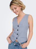 ONLLINDA S/L MEL FITTED VEST T LR NOOS 15336753