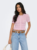 ONLELKE LIFE SS PEARL CARDIGAN  CC KNT 15363050