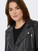 ONLCARMEN FAUX LEATHER BIKER C C OTW 15361396