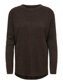 ONLTESSIE LS SLIT O-NECK CS KN T 15379046