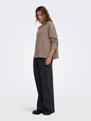 ONLMARY LS HIGH NECK SLIT KNT NOOS 15379251