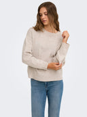 ONLOLIVIA LS O-NECK CC KNT 15380548