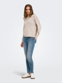 ONLOLIVIA LS O-NECK CC KNT 15380548