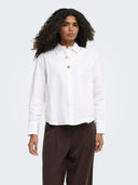 ONLKAYLEN CARLY L/S BTN DETAIL  SHIRT WVN 15383696