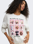 ONLLINDA L/S BEAR O-NECK BOX C S SWT 15362074